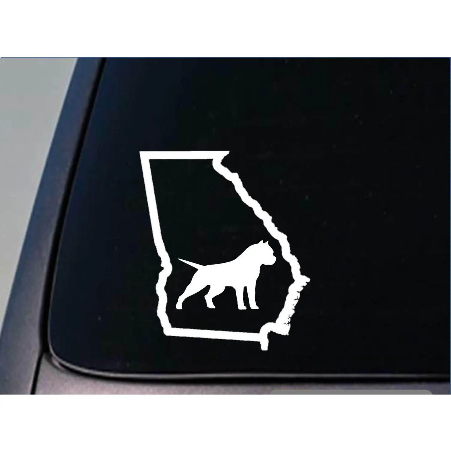 Bully Georgia Sticker *G905* 8" vinyl decal pit bull pitbull bulldog bluetri