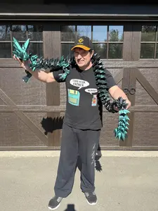 Giant 3D Printed Dragons