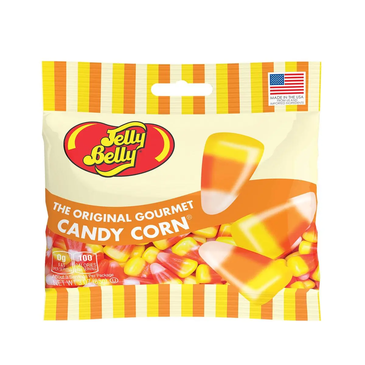 Jelly Belly Candy Corn - The Original Gourmet Candy Corn Treat 3 oz bags Snack Bonbon