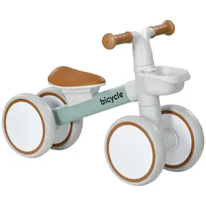Toddler Balance Bike for 1-3 Years, Adjustable Seat & Silent Wheels - First Bike for Boys & Girls, Safe & Quiet Learning Ride