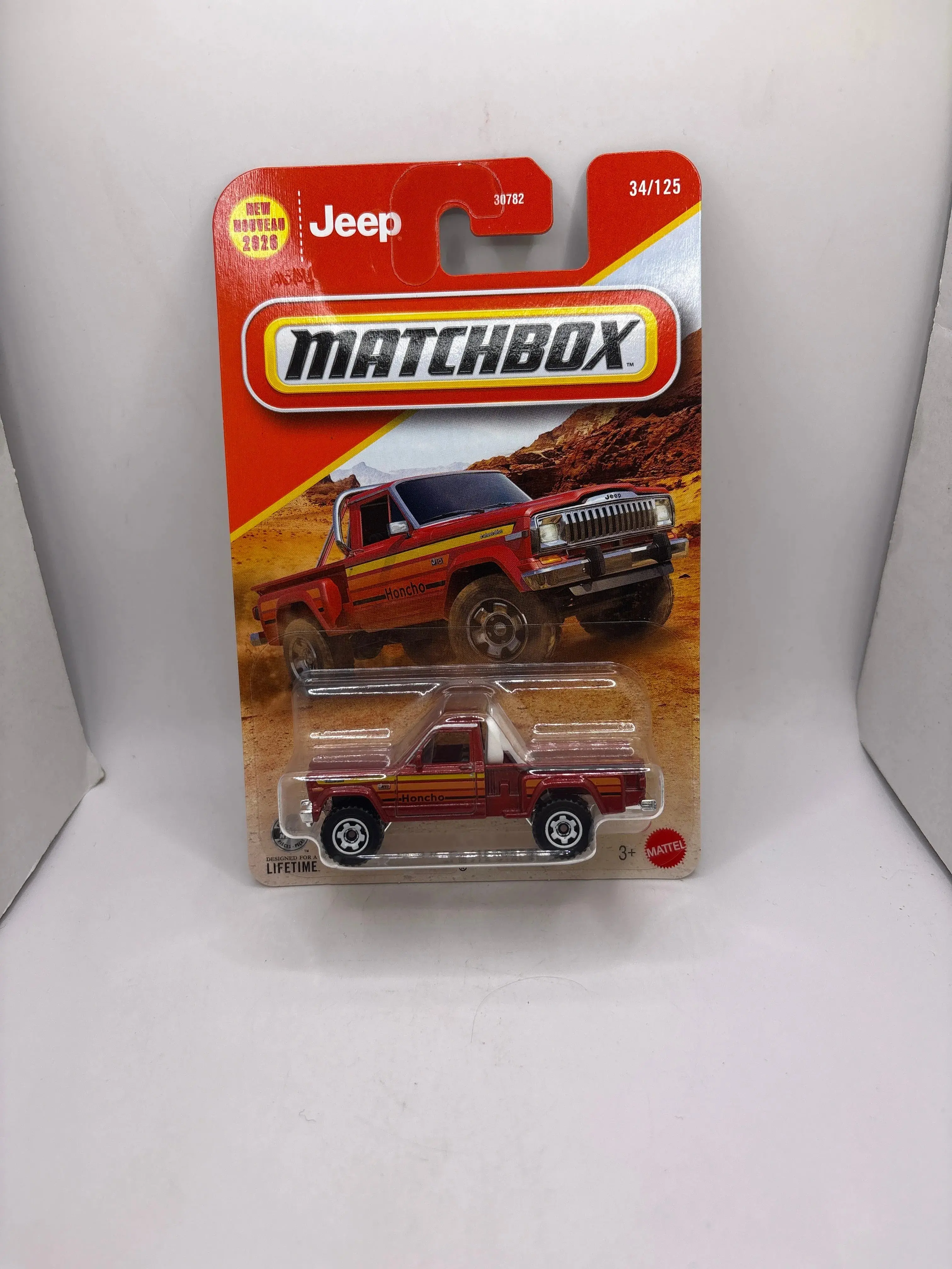 Matchbox 1980 Jeep J10 Stepside Diecast red