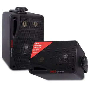 Outdoor Waterproof Bluetooth Speakers - 200W 3-Way System, Weatherproof