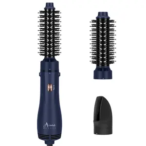 3 in 1 Blow Dryer Brush Thermal Brush Heated Round Brush for Smooth Style & Natural Waves, Negative Ions, Dual Voltage,Easy to Use,Perfect Motner's Day Gift for Women,Salon-Quality Style at Home