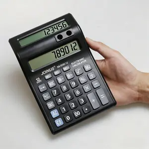 Dual Screen Desktop Calculator with 112 Step Calculation Function, Large Financial Accounting Office Commercial Tool