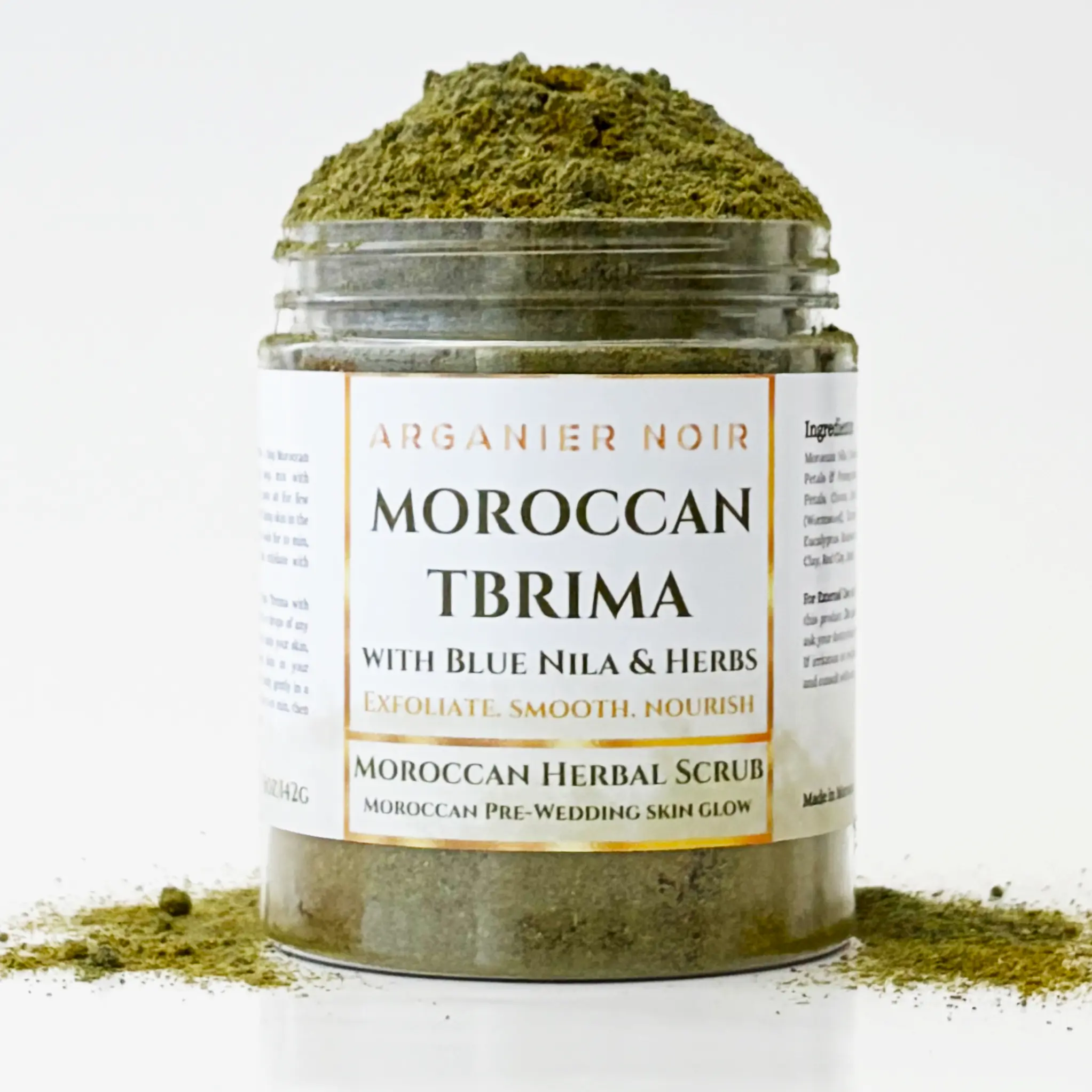 Moroccan Tabrima Natural Exfoliating Tbrima Herbs Skin Repair Skincare Body Scrub
