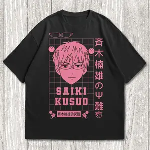 Saiki T-Shirt - Saiki K. Tee - Saikik Anime Merch - Kusuo no Sai
