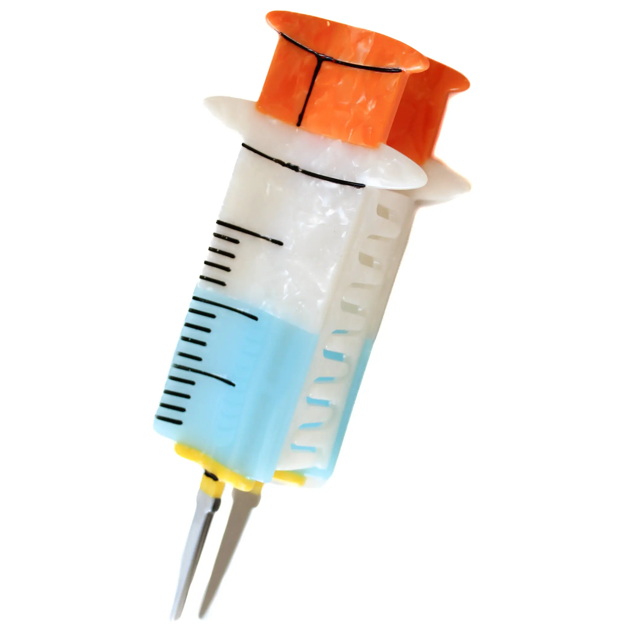 Syringe Hair Claw Syringe Hair Claw
