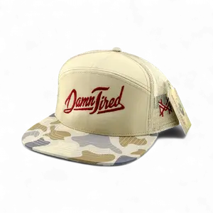 Damn Tired premium trucker hat