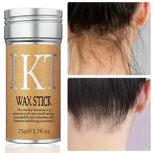 4 Counts/set Hair Wax Stick for Flyaways Control & Hair Styling Slick Back Hairstyle Smoothing Hair Wax Stick Heatless Tool for Kids and Women Haircare Gel
