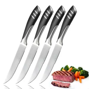 High-Quality 3/5/8 Piece Steak Knife Set, High Hardness, BPA-Free, Durable Kitchen Knives, Serrated Meat Cutting, Home Use