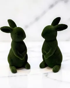 Green Moss Bunny -8.5''H 40% OFF