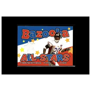 2004 Bazooka #BAS-ER Ed Reed All-Stars Jerseys