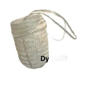 Legba Makout Ron Bag Natural Woven Design Handmade Pou Lwa Legba Spiritual Authentic Crafted