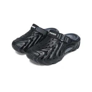 2026 New Men's Clogs, Thick Sole Outdoor Slip On Shoes, Non-Slip Odor Resistant Breathable Durable Casual Sports Sandals for Beach Hiking Daily Wear