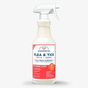 Peppermint Flea & Tick Spray for Pets + Home