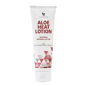 Forever Aloe Heat Lotion - Soothing Massage Lotion with Aloe Eucalyptus Menthol for Effective Heat Distribution and Versatile Use