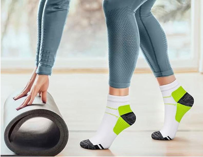 Plantar Fasciitis Relief Compression Socks (All-Day Support)