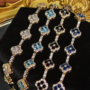 Loveden Luxury Four Leaf Clover Bracelet For Women Hypoallergenic Daily Date Charm Jewelry Accessories Valentines Day Gift