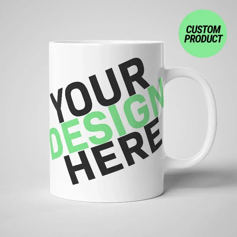 Personalized Coffee Mug - Custom Name, Photo & Text Ceramic Mug - 11oz Custom Coffee Cup for Men & Women - Personalized Gift for Birthday, Anniversary, Christmas, Mother's Day, Father's Day Customized Reusable Washable Drinkware