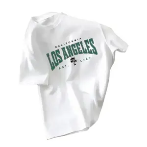 180g[100%cotton]Trendy Fashion Round Neck Short Sleeve, Trendy Brand Fashion, Outdoor Street Style, Suitable for Home and Travel, Comfortable Fabric, Men's Short Sleeve Top, Spring Summer Men's Pure Cotton T-Shirt Streetwear Casual