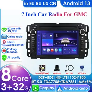 7" Android Car Radio For Chevrolet Silverado GMC Sierra Impala Traverse Avalanche Express Yukon Acadia Savana GPS Stereo