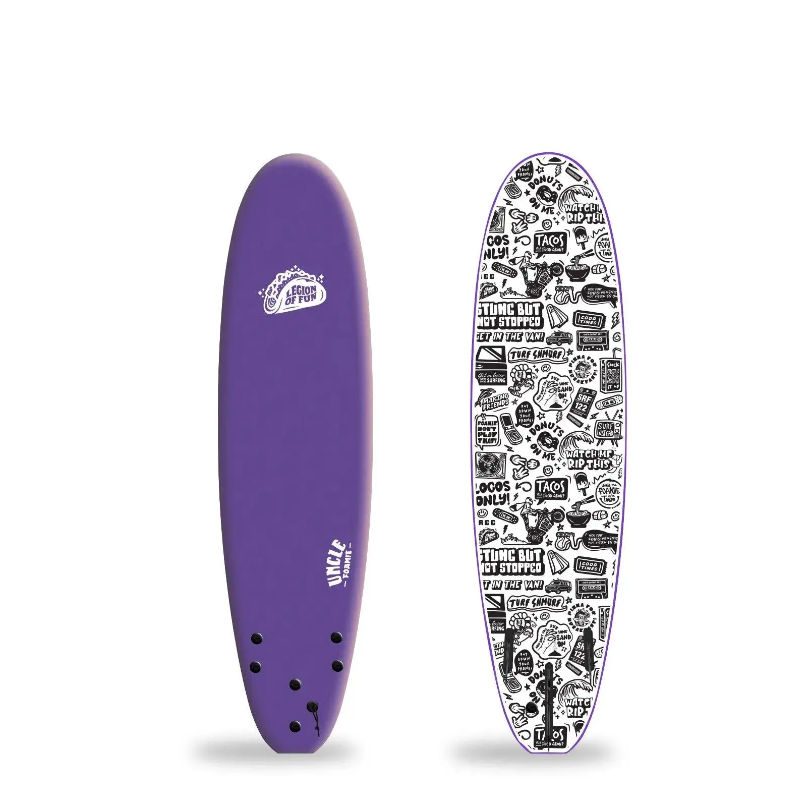 Uncle Foamie 7' Foam Surfboard (Board Only)