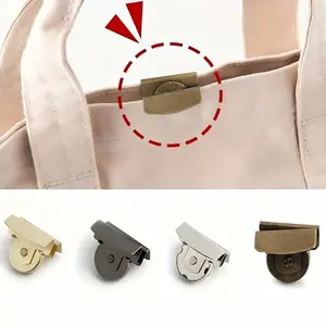 10-Piece Magnetic Snap Buckle Set, Removable Invisible Clips for Bags & Clothing, Durable Replacement Accessories, Clothes Bag Accessories