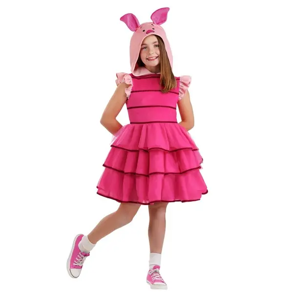 Girl's Disney Piglet Costume Dress (© Disney)