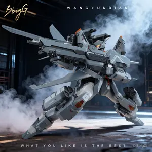 J-35 Fighter Jet Transformable Mecha Model Kit, High Detail Sci-Fi Action Figure, Articulating Figures, Adult Collectible Assembly Set, 7.87 Inches Tall