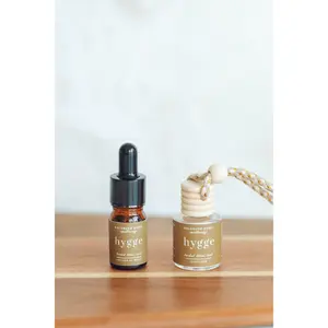 Hygge Cozy Essential Oil Blend - Mint, Rosemary, Citrus - Wellness Therapeutic Aromatherapy for Clarity Boost