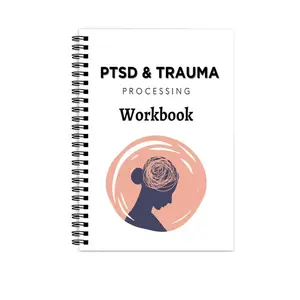 Ptsd & Trauma Processing Workbook, Mental Health Recovery Tool, Cross-Border in Stock, Essential Guide for Healing and Coping