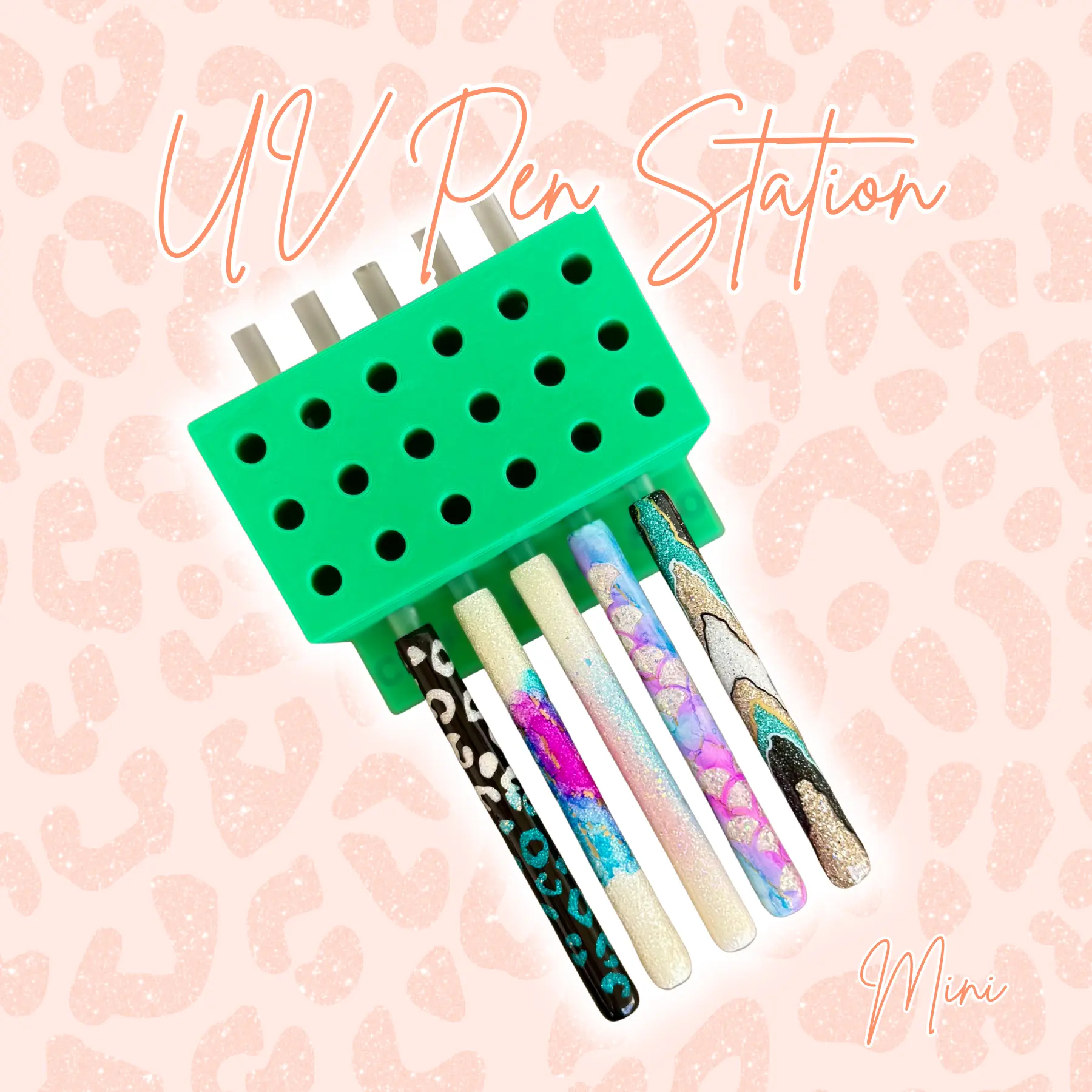 UV Pen Station Mini | UV Pen Curing Rack for Resin Pens