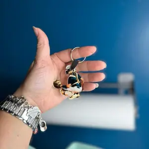 Custom Acrylic Bag Charms or Keychain, ideal for any bag Clip Custom Acrylic Bag Charms or Keychain, ideal for any bag Clip