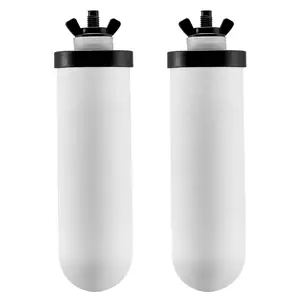 【Father's Day】VEVOR Water Filters Replacement,  , Purification Elements, Ceramic Replacement Filters, Easy to Replace Water Filter, Gravity Water Filter System, Compatible with Most Brands, Pack of 2, White