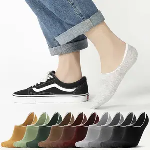 10 Pairs Invisible Ankle Socks for Men & Women  Thin Cotton Deodorant  Non-Slip Silicone Heel Grip  Breathable  Solid Color  Minimalist  Versatile for Canvas Shoes  Casual & Sports Wear