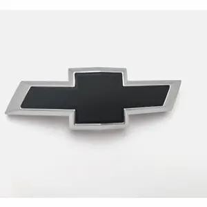 Chevrolet Camaro Front Grille Bowtie Chrome Black Emblem for 2016-2024 Models High-Quality Replacement Part
