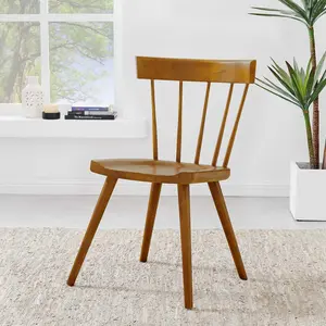 Modway Sutter Wood Dining Side Chair in Walnut Modway Sutter Wood Dining Side Chair in Walnut
