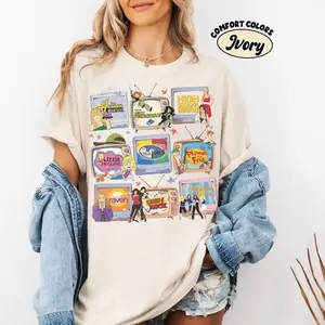 [Sale Off 50%] Comfort Color Retro Channel Movie TV Shirt, Phineas And Ferb Lizzie McGuire High School Musical Channel Tee, Walt World, Disneyland, Family Trip 2026