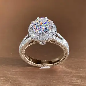 Luxury Zircon Ring for Women - Perfect for Engagements, Proposals, Weddings, Anniversaries, and Birthdays, Available in Various Sizes