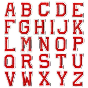 Multiple Colors Available, Letter Embroidered Patches, Number Embroidered Patches, Perfect for DIY Clothing, Jackets, Hoodies, Kids' Decorations, Embroidery Craft