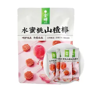 Jin Ye Peach Hawthorn Sticks 108g - Clean Ingredients, Sweet & Sour Chewy Snacks Jin Ye Peach Hawthorn Sticks 108g - Clean Ingredients, Sweet & Sour Chewy Snacks