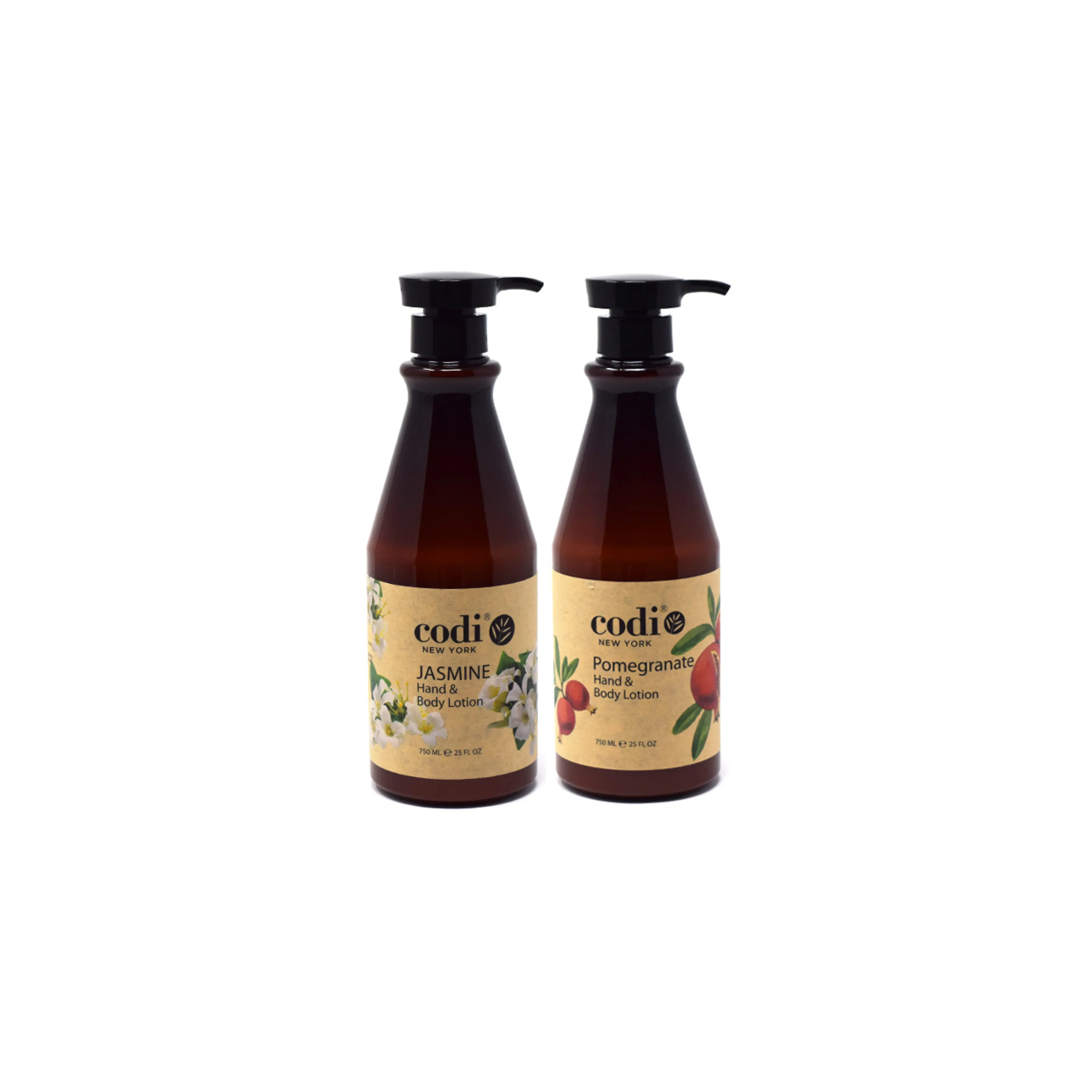Codi Korean Regular Edition 750 ml Unisex Non-Toxic Hand & Body Lotion - Jasmine & Pomegranate Scent, Natural Gentle Smooth Formula, Daily Bath & Body Care Moisturizer with Jasmine Extracts, All-Skin Nourishing Moisture, No Harsh Additives