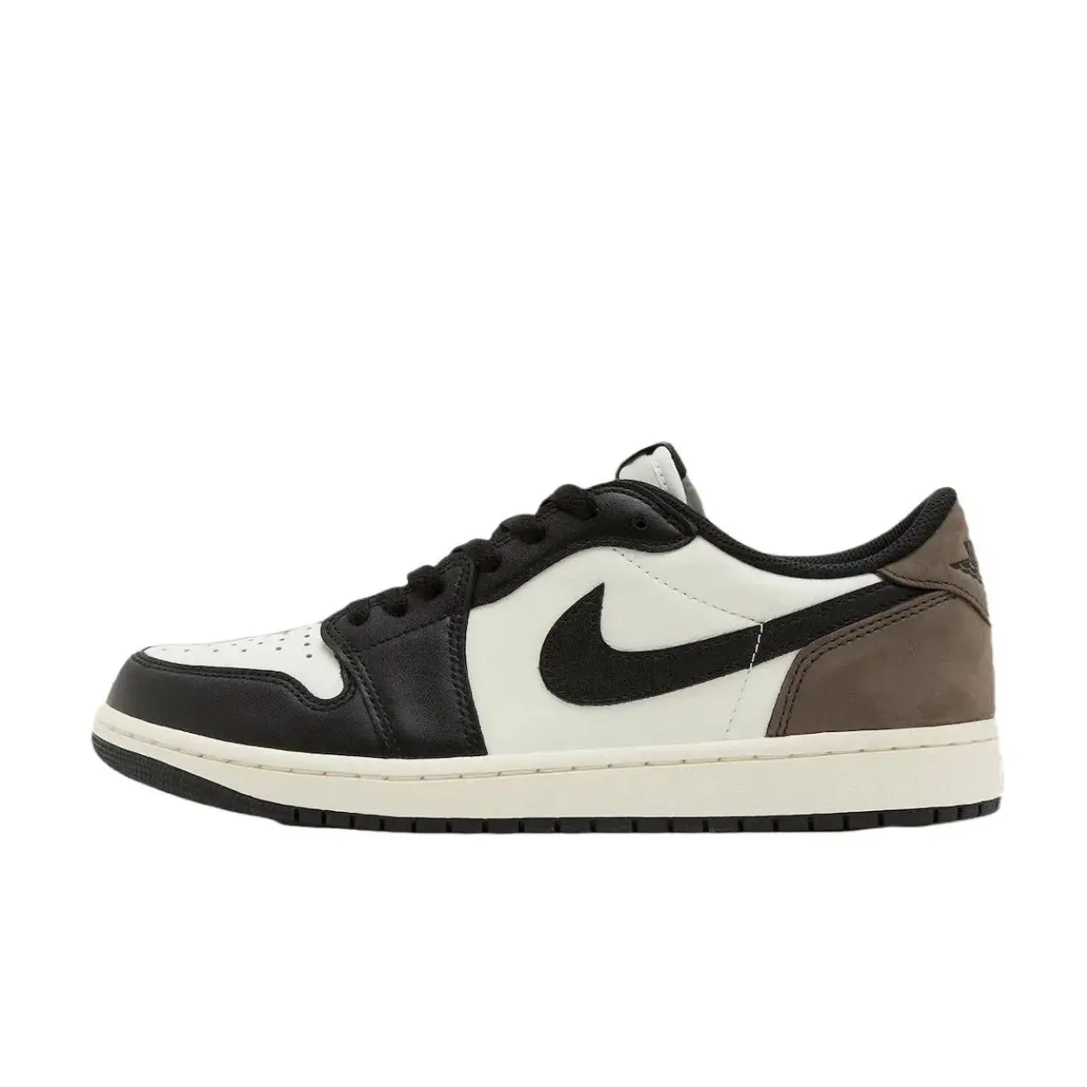 Nike Air Jordan 1 Retro Low OG ‘Mocha’ Youth-Women’s Brown Neutral Casual Sneakers, Casual Trainer Shoes, Sporty Low Top, Classic, Rubber, Everyday, Leather, Grade School Sizes, Footwear, Athletic, Walking Shoes, Closed, Lace-Up