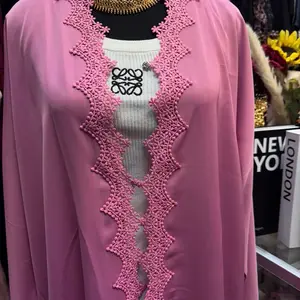 Mimi abaya with lace