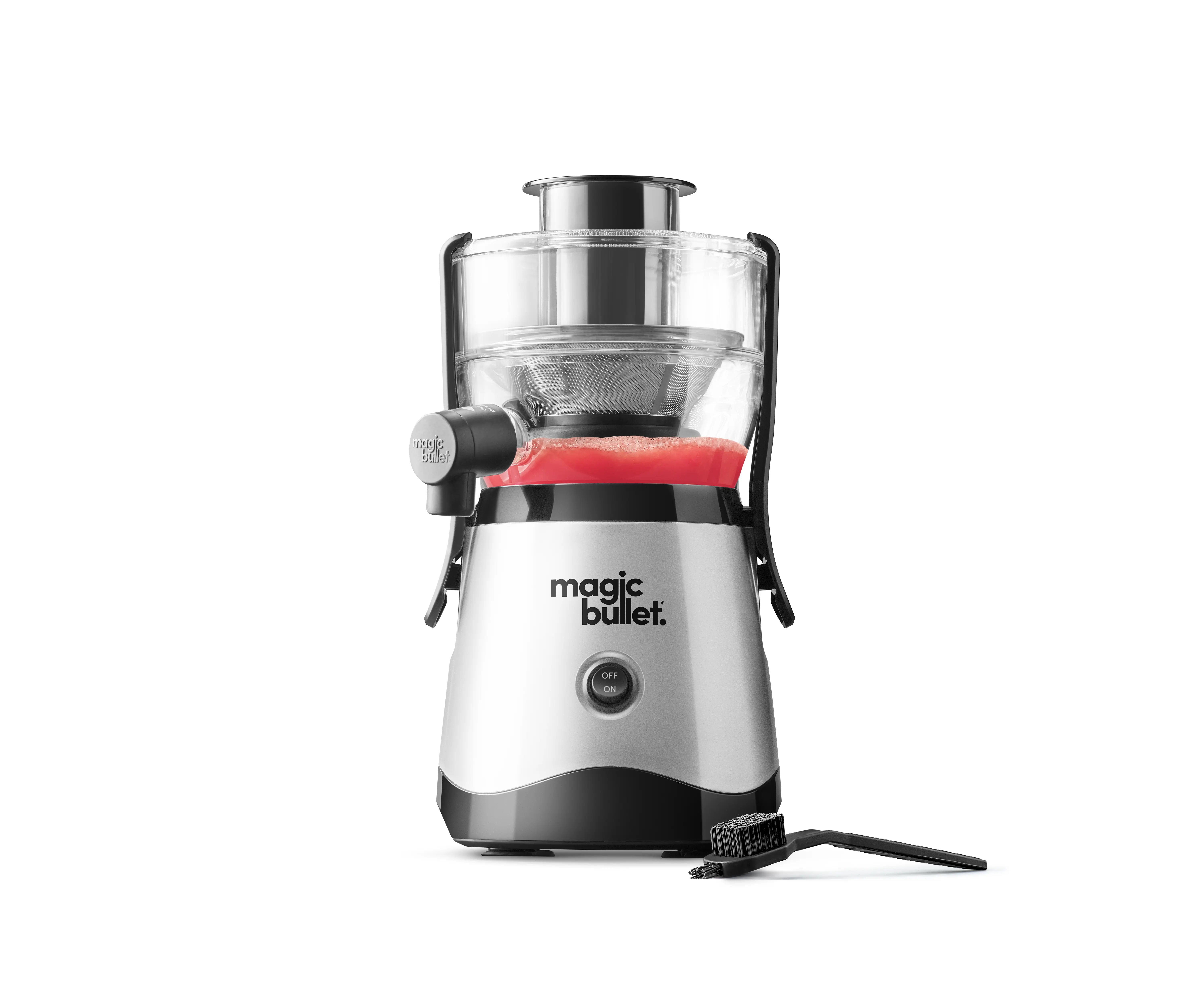 Magic Bullet Mini Juicer, 400-Watt, Silver, MBJ10100WM