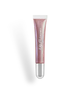 r.e.m. beauty by Ariana Grande Plumping Lip Gloss in fembot - triple-plump actives for instantly fuller lips and nourishing hydration Hydrate Makeup