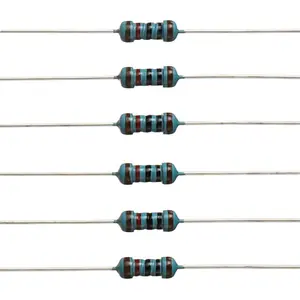 120 Ohm Resistors 1/4 W +-1% Metal Film Single Resistor (Pack of 200)