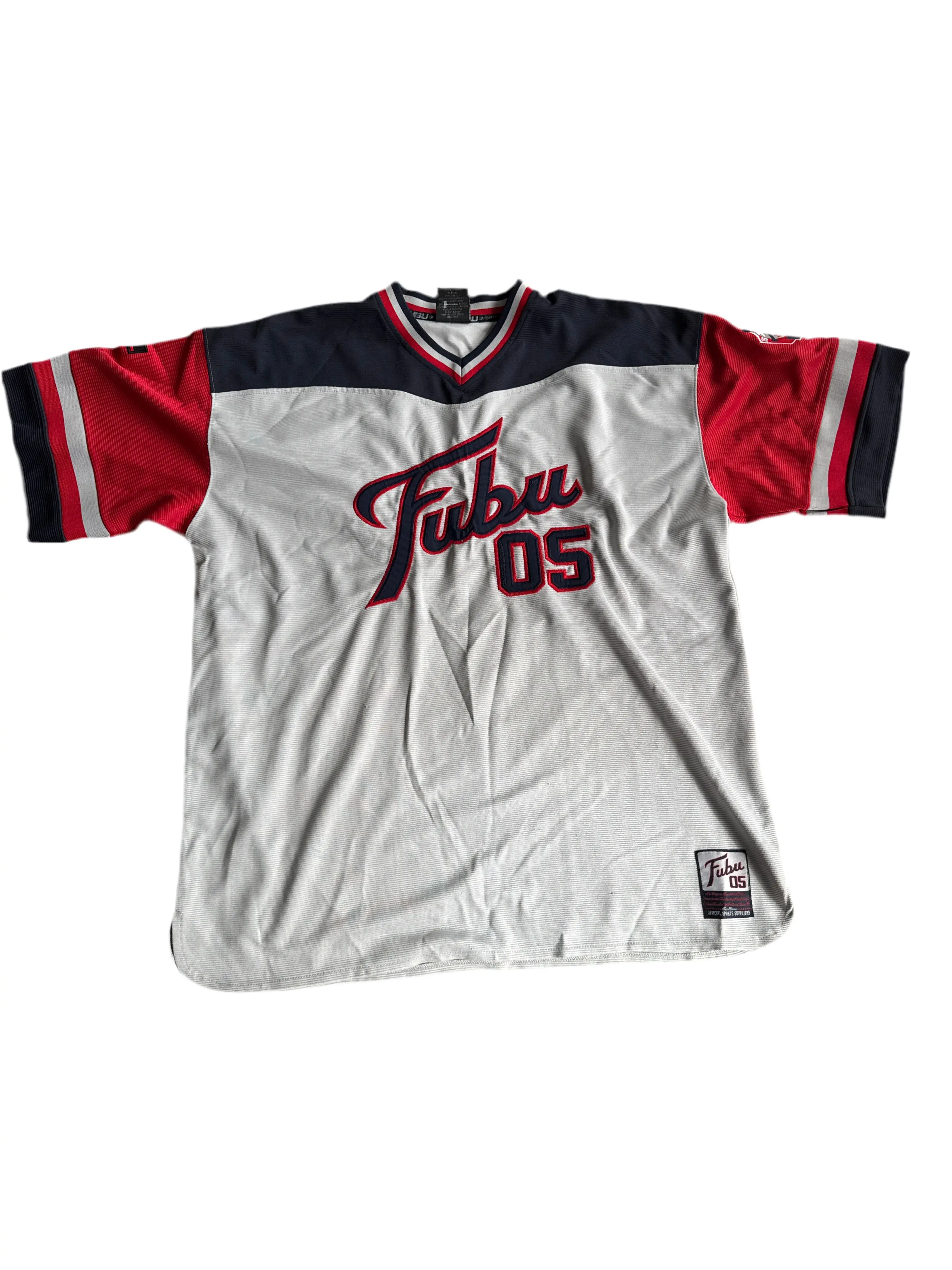 Vintage FUBU Jersey – Size XL | 90s Hip Hop For Us By Us Brand