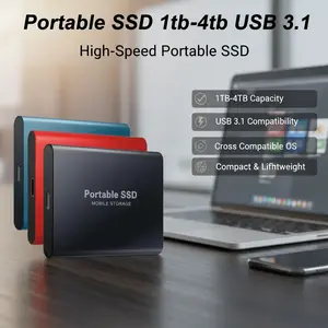 Portable 2026New External SD 1TB/2TB/4TB Durable Portable Hard Disk High-rate Original Solid Drive for PC/Laptop/Phone/Mac