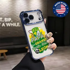 Club León 'Papá Eres Grande Como León' Aesthetic Design Pattern Casing For iphone 17 16 15 14 13 12 Samsung 22 23 24 25 Plus Pro Max Ultra Flaunt Mobile Phone Case Soft Silicon TPU anti-drop Drop Protection Shockproof Protector Vintage unique Fashion